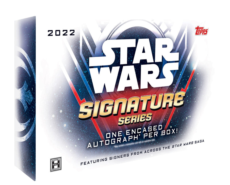 2022 Topps Star Wars Signature Series Hobby Box (1 Encased Autograph Per Box)