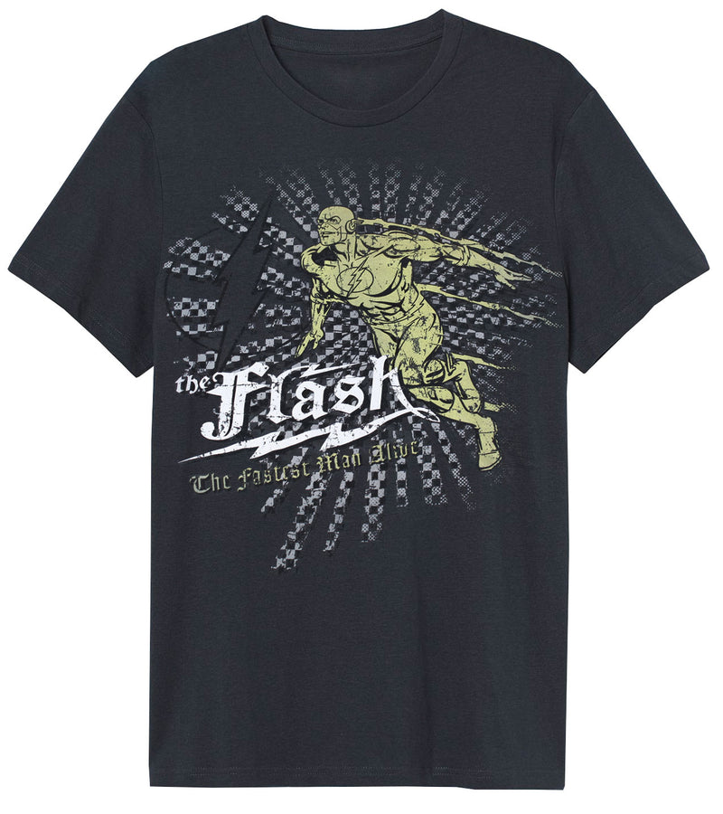 The Flash Fastest Man Alive Men's Slim Fit T-Shirt