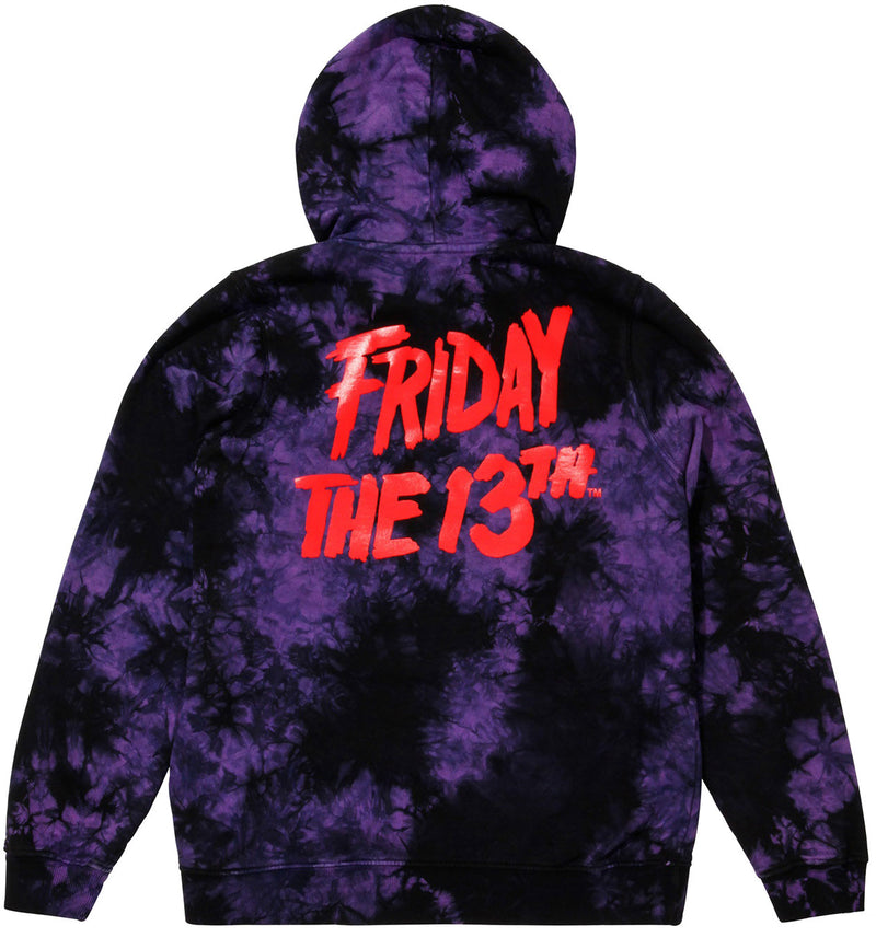 Friday the 13th: The Final Chapter Poster Tie-Dye Juniors Hoodie