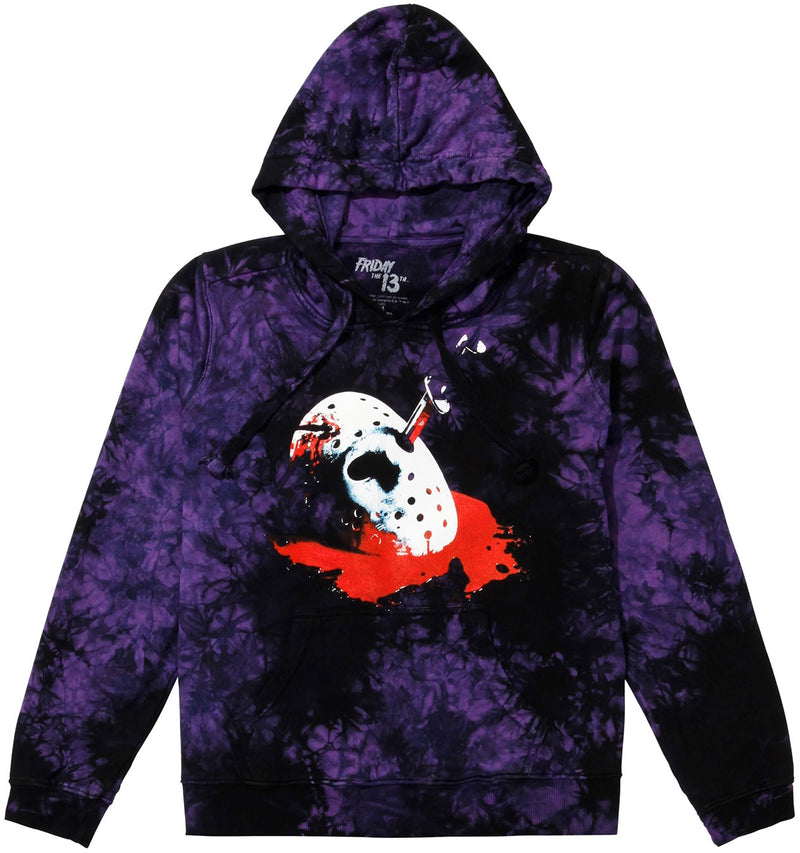 Friday the 13th: The Final Chapter Poster Tie-Dye Juniors Hoodie
