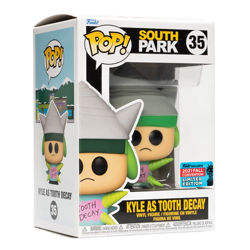 Funko POP! South Park Kyle as Tooth Decay 2021 Fall Convention Vinyl Figure (35)