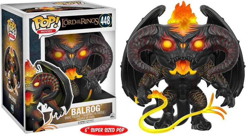Funko POP! Movies The Lord of the Rings Balrog 6" Vinyl Figure (