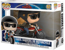 Funko POP! Rides Marvel Carol Danvers on Motorcycle 5" Vinyl Figure (