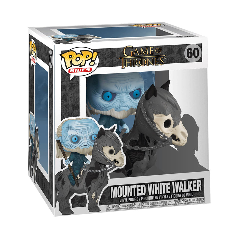 FunKo POP! Rides Game of Thrones Mounted White Walker 5" Vinyl Figure