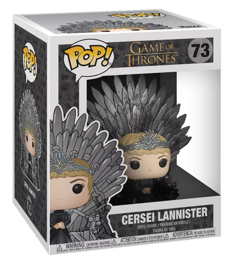 FunKo POP! Deluxe Game of Thrones Cersei Lannister on Throne 6" Vinyl Figure