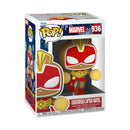 Funko POP! Marvel Gingerbread Captain Marvel 3.75" Vinyl Figure (