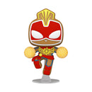 Funko POP! Marvel Gingerbread Captain Marvel 3.75" Vinyl Figure (