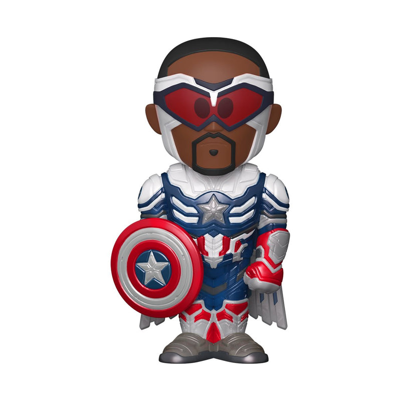 Funko Soda: Falcon & The Winter Soldier Captain America 4.25" Figure in a Can