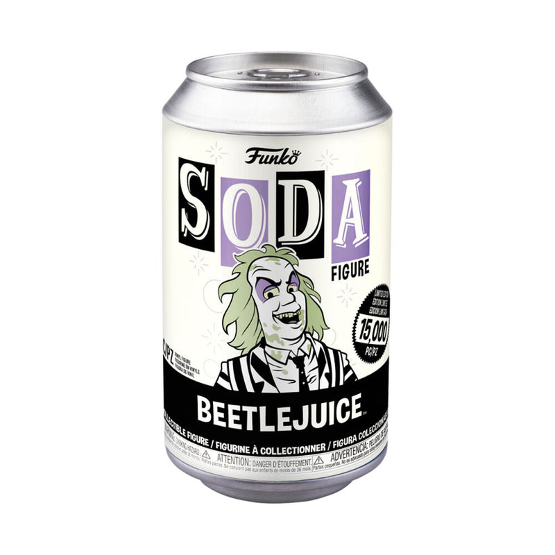 Funko Soda: Beetlejuice 4.25" Figure in a Can