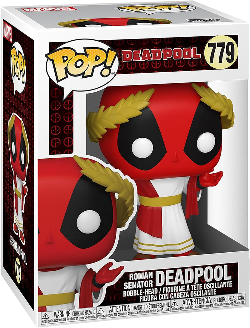 FunKo POP! Marvel Roman Senator Deadpool 3.75" Vinyl Figure