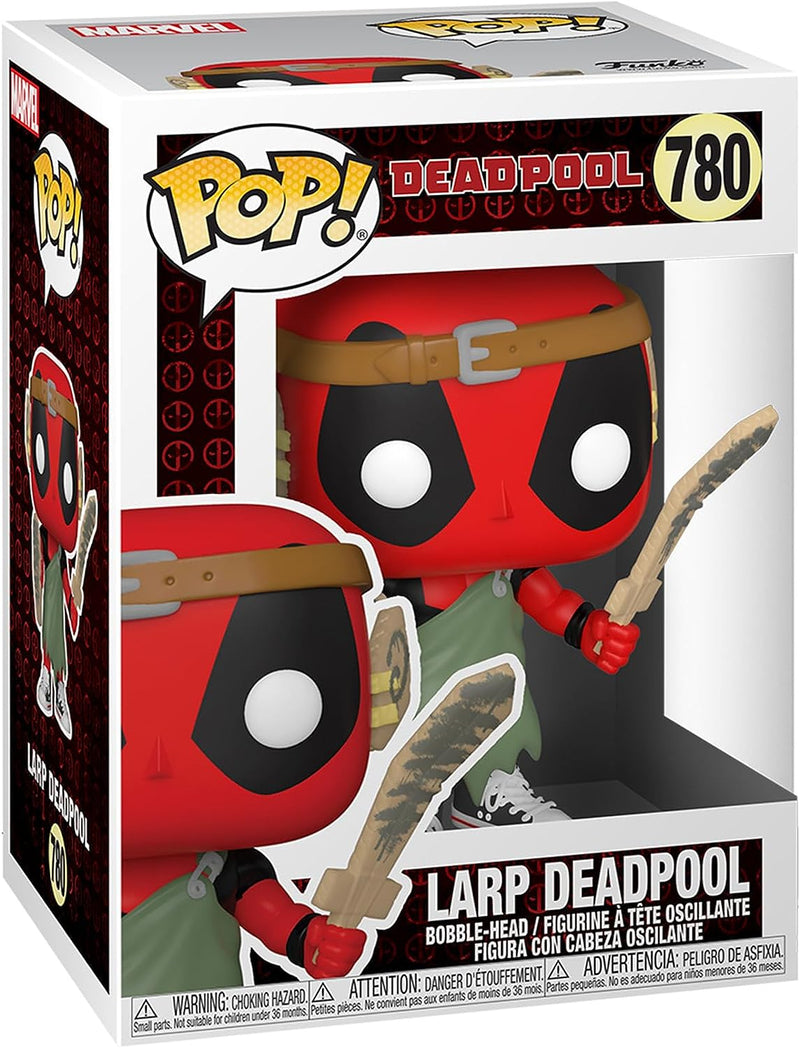 Funko POP! Marvel Comics LARP Deadpool 3.75" Vinyl Figure (