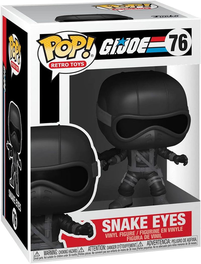 Funko POP! Retro Toys G.I. Joe Snake Eyes 3.75" Vinyl Figure (