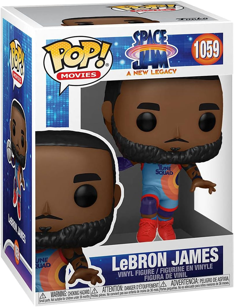 Funko POP! Movies Space Jam: A New Legacy Leaping LeBron James 3.75" Figure
