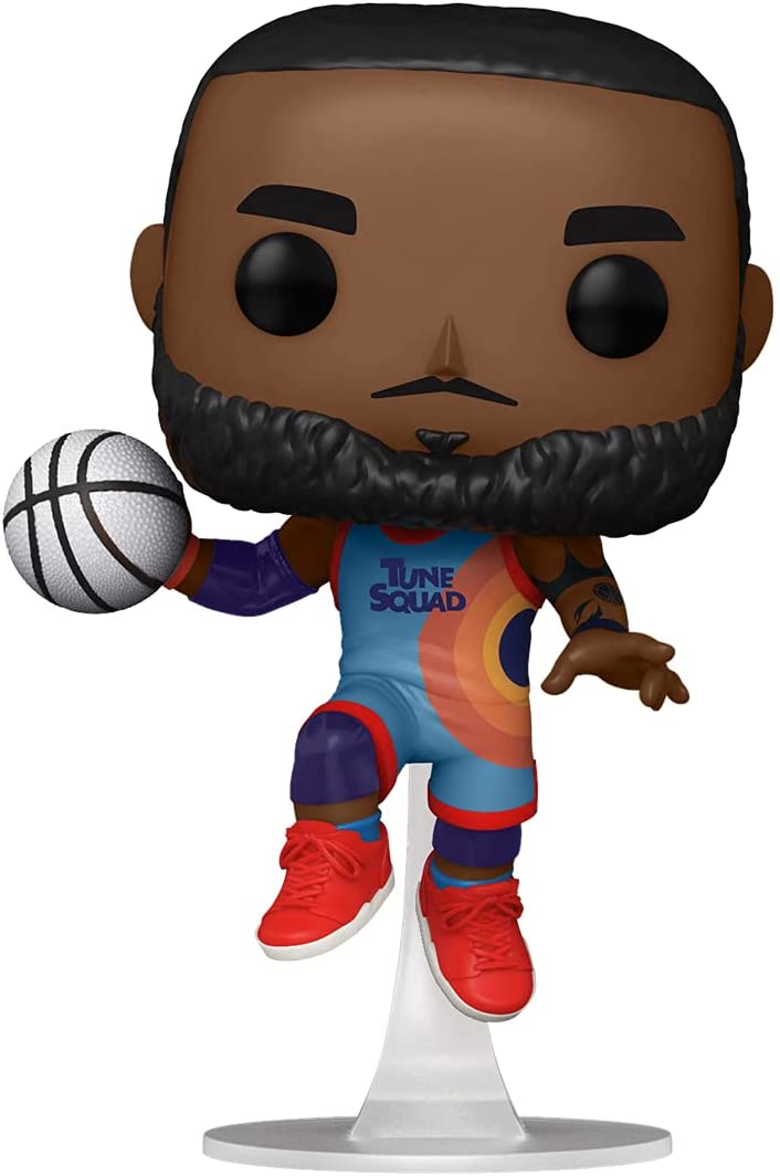 Funko POP! Movies Space Jam: A New Legacy Leaping LeBron James 3.75" Figure