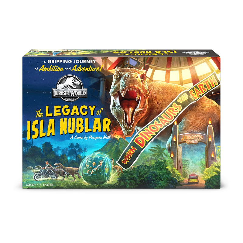 Jurassic World: The Legacy of Isla Nublar Board Game