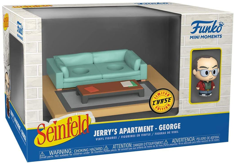 Funko! Mini Moments Seinfeld George in Jerry's Apartment CHASE Vinyl Figure