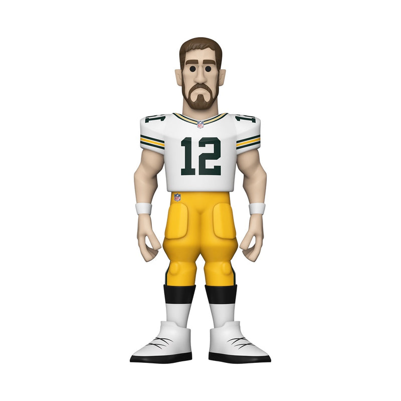 Funko GOLD Green Bay Packers Aaron Rodgers 5" Premium CHASE VARIANT Figure