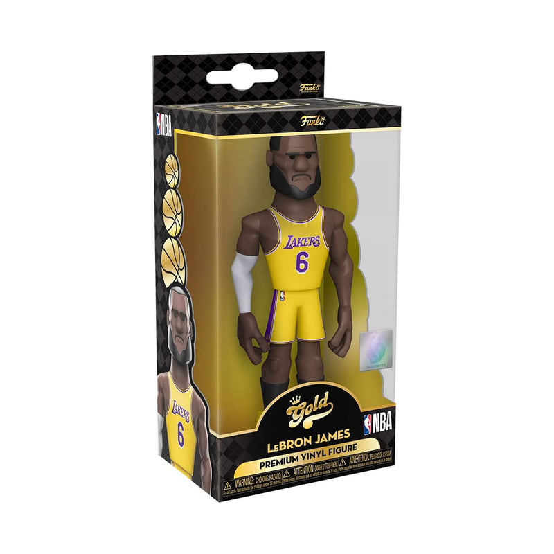 Funko GOLD Los Angeles Lakers LeBron James 5" Premium Vinyl Figure
