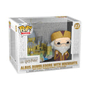 Funko POP! Town Harry Potter Albus Dumbledore with Hogwarts Vinyl Figure (