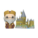 Funko POP! Town Harry Potter Albus Dumbledore with Hogwarts Vinyl Figure (