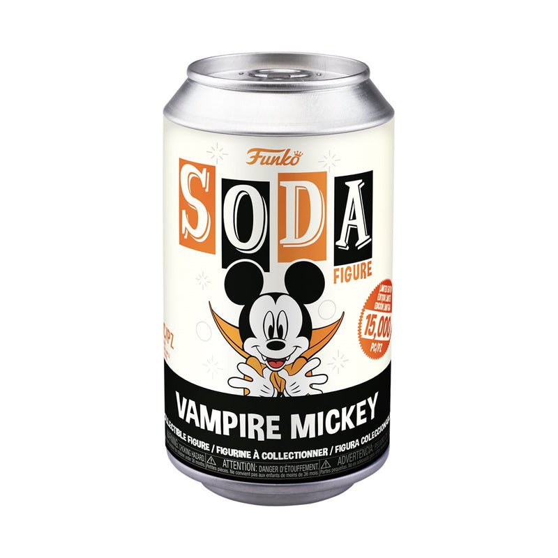 Funko Soda: Disney Vampire Mickey 4.25" Figure in a Can