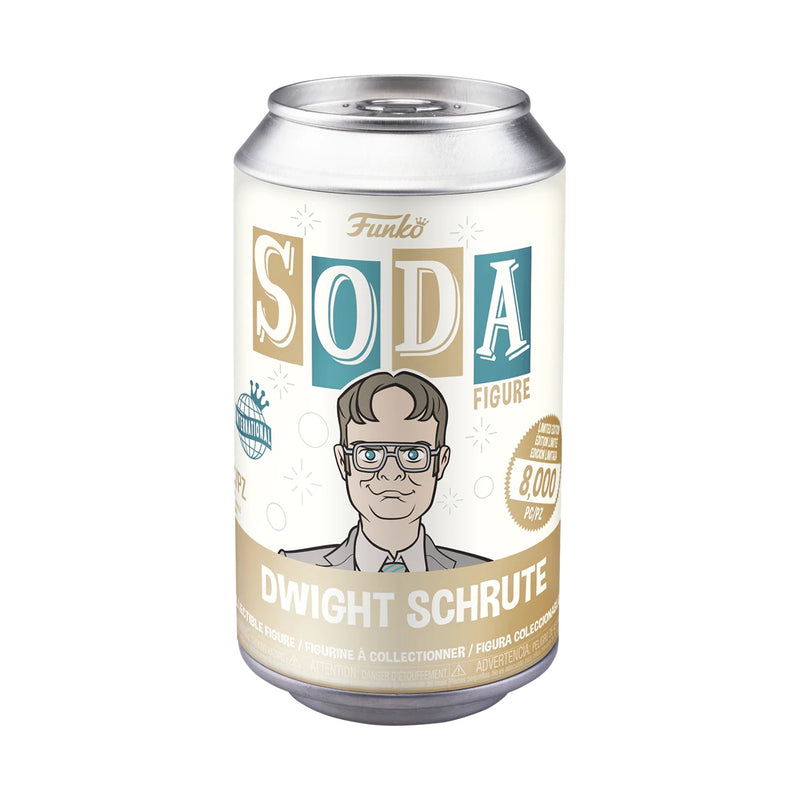 Funko Soda: The Office Dwight Schrute 4.25" Figure in a Can