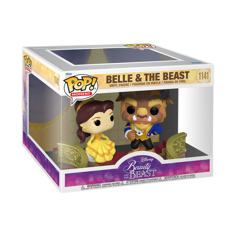 Funko POP! Moment Disney Beauty & The Beast Formal Belle & Beast Figure (