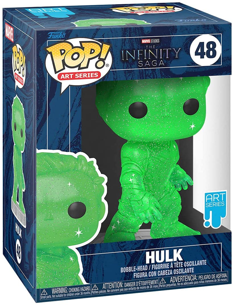 Funko POP! Art Series Infinity Saga Hulk 3.75" Figure w/ Protector (