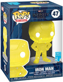 Funko POP! Art Series Infinity Saga Iron Man 3.75" Figure w/ Protector (