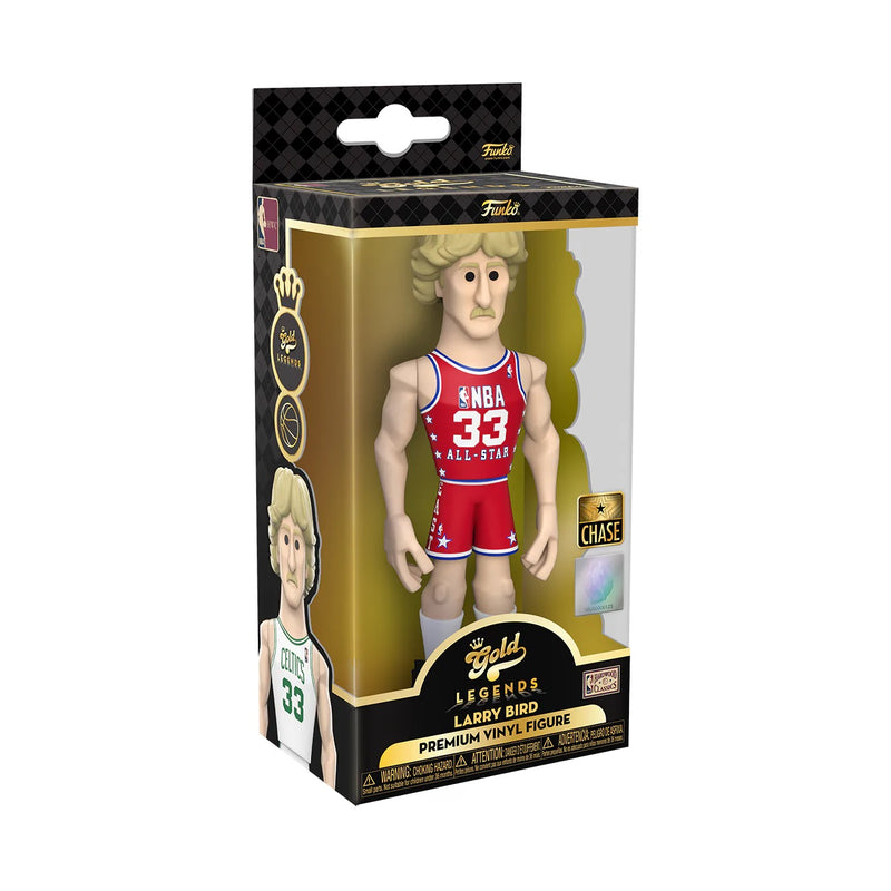Funko GOLD Boston Celtics Larry Bird 5" Premium CHASE VARIANT Figure