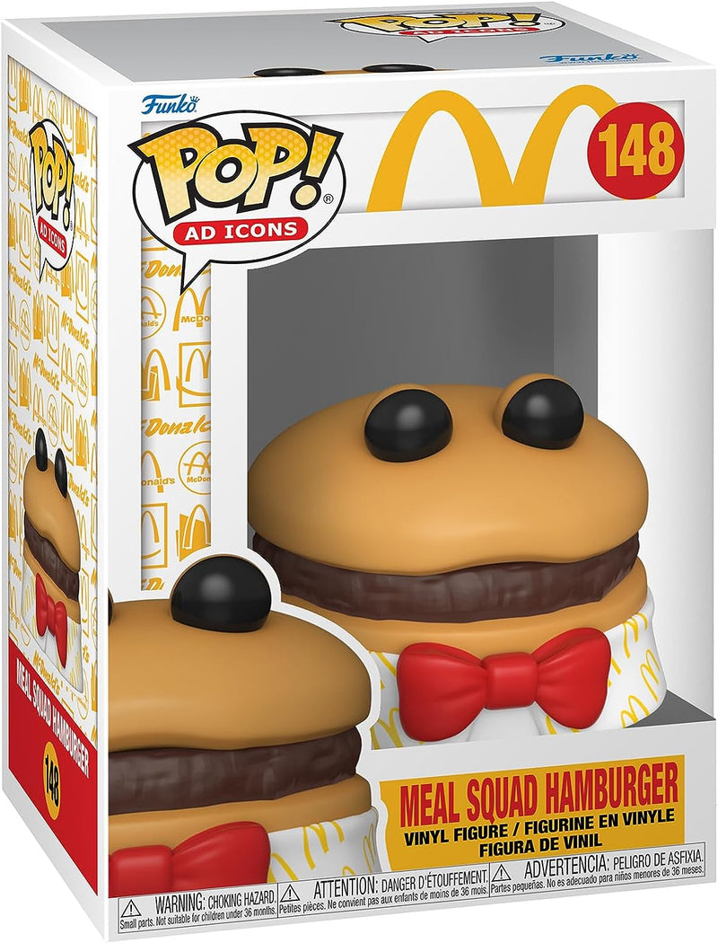 Funko POP! Ad Icons McDonalds Meal Squad Hamburger 3.75" Vinyl Figure (
