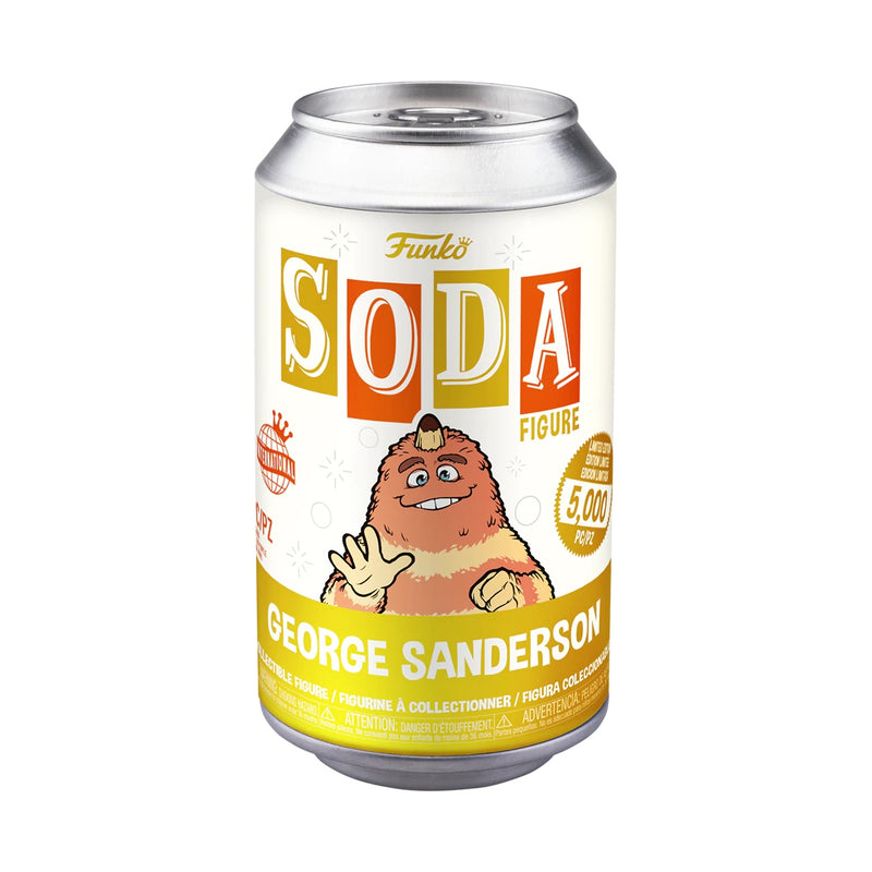 Funko Soda: Monsters Inc. George Sanderson 4.25" Figure in a Can