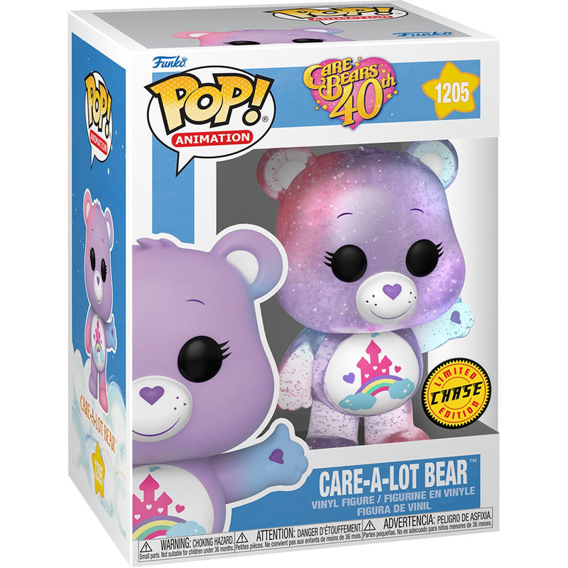 Funko POP! Animation Care Bears 40th Care-A-Lot Bear 3.75" CHASE Vinyl Figure