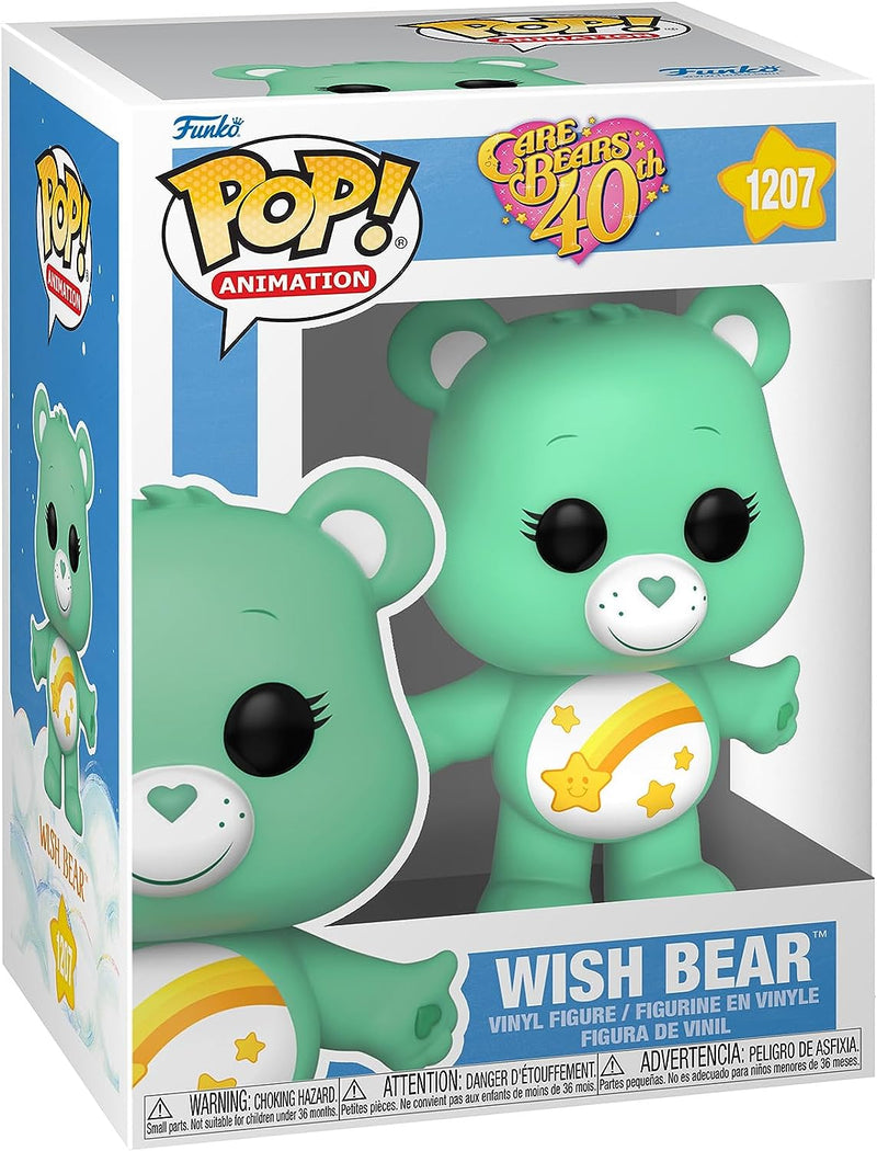 Funko POP! Animation Care Bears 40th Wish Bear Bear 3.75" Vinyl Figure (