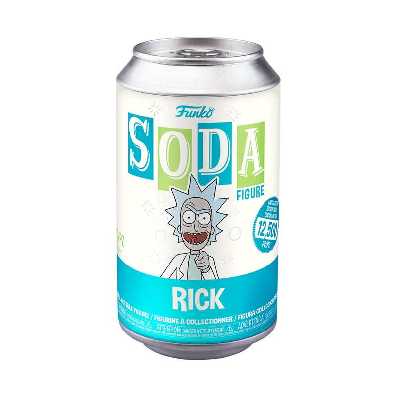Funko Soda: Rick & Morty Rick Sanchez 4.25" Figure in a Can