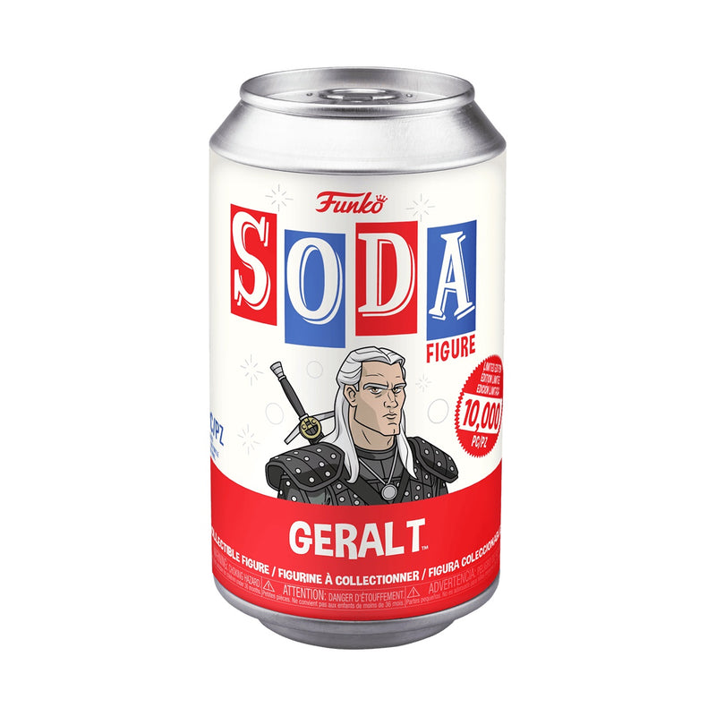 Funko Soda: The Witcher Geralt 4.25" Figure in a Can