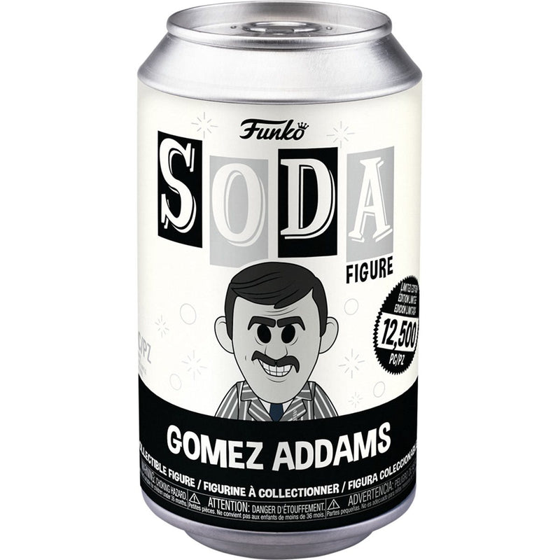 Funko Soda: The Addams Family Gomez Addams 4.25" Figure in a Can