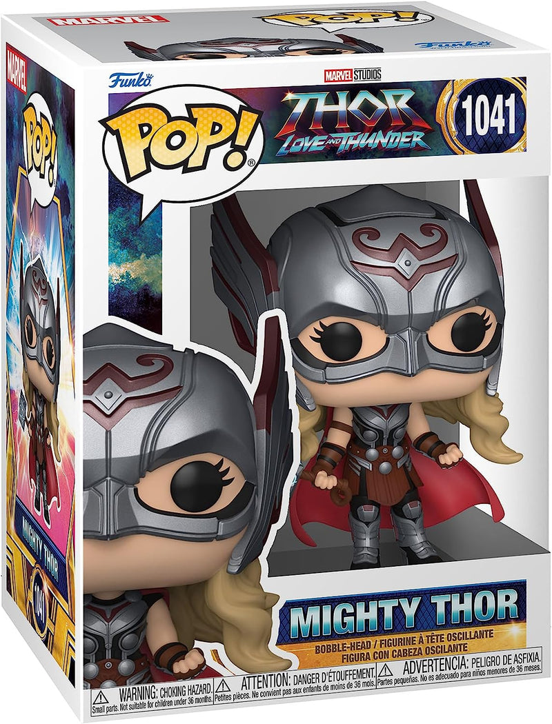Funko POP! Marvel Thor: Love and Thunder Mighty Thor 3.75" Vinyl Figure (