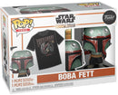 Funko POP! Tees: Star Wars Boba Fett T-Shirt & Vinyl Figure Set