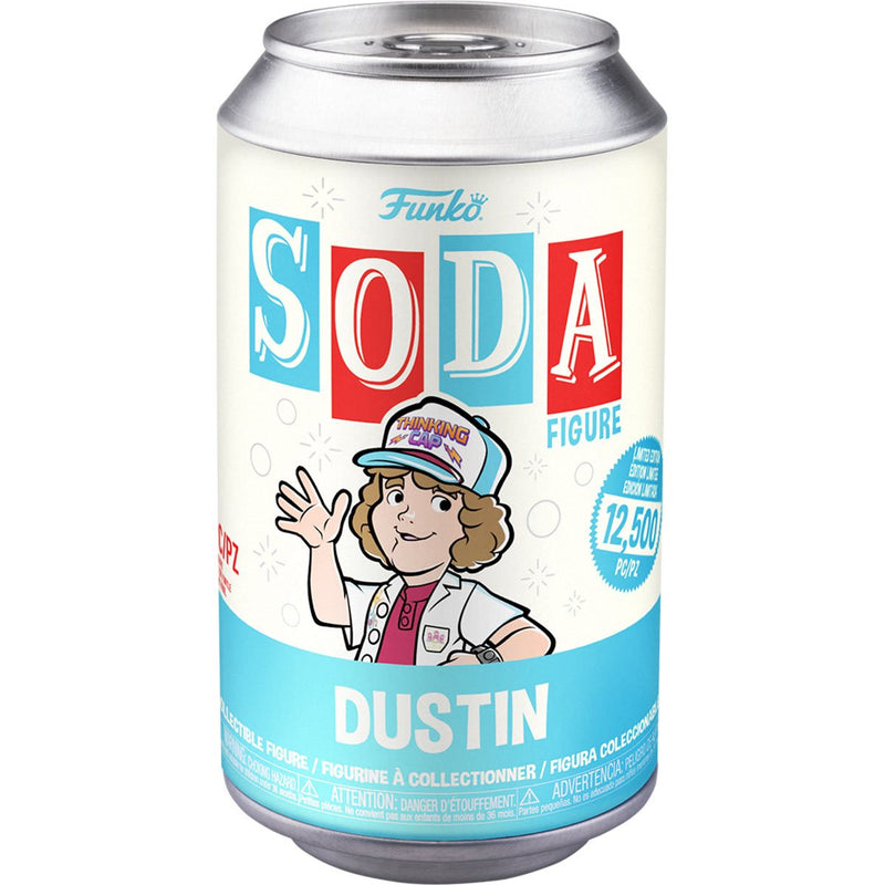 Funko Soda: Stranger Things Dustin 4.25" Figure in a Can