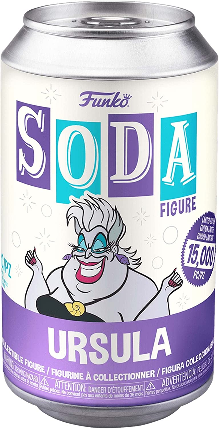 Funko Soda: The Little Mermaid Ursula 4.25" Figure in a Can