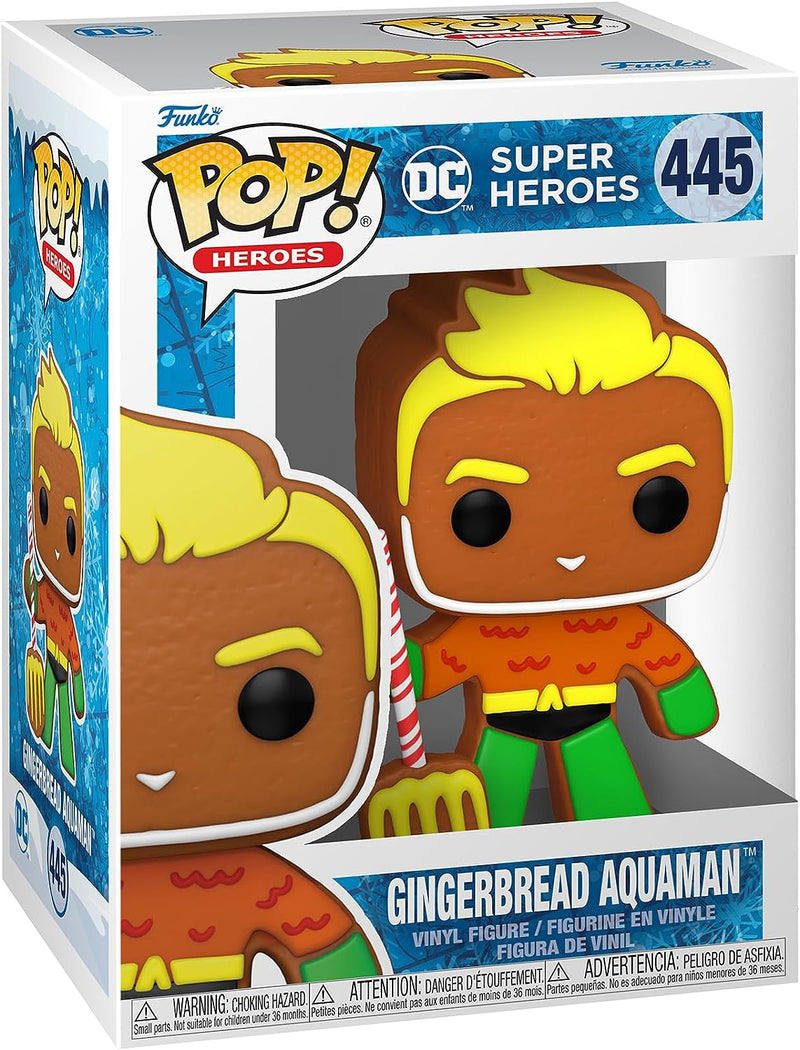 Funko POP! DC Gingerbread Aquaman 3.75" Vinyl Figure (