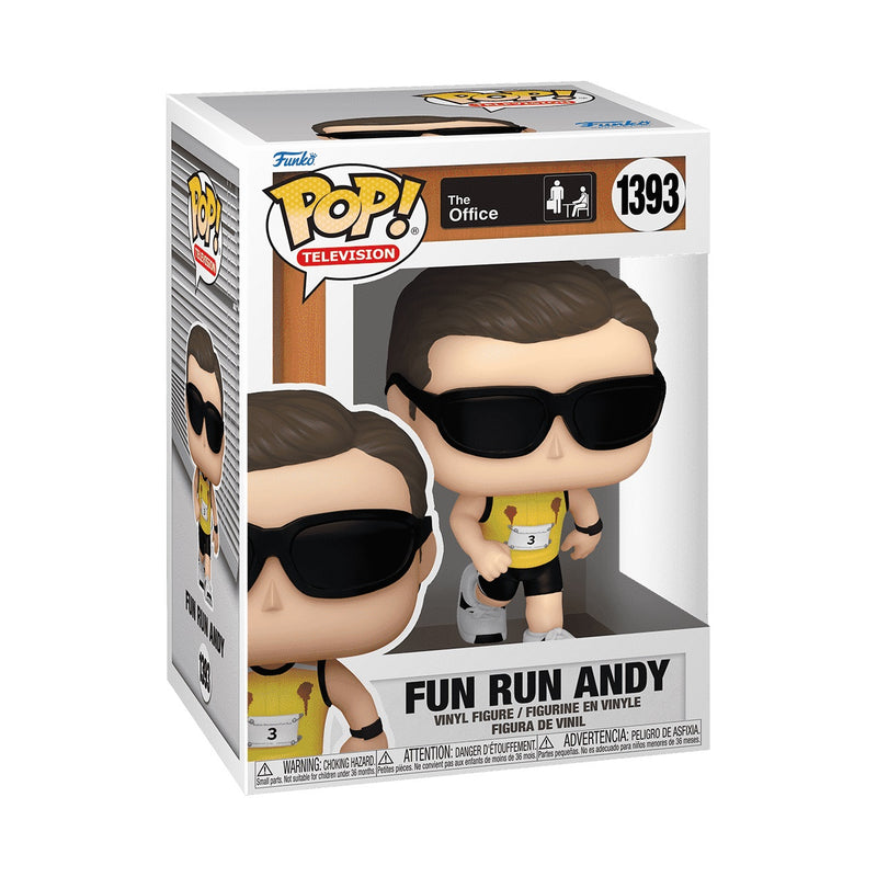 Funko POP! Television The Office Fun Run Andy 3.75" Vinyl Figure (