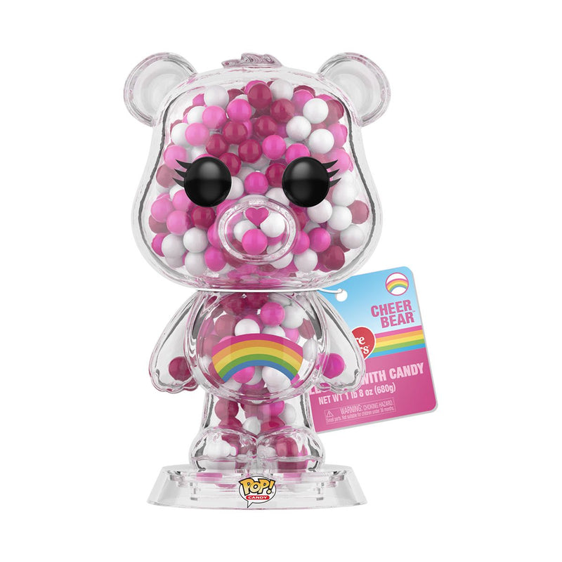 Funko POP! Candy Care Bears Cheer Bear Bear 4" Collectible with Candy, Pink