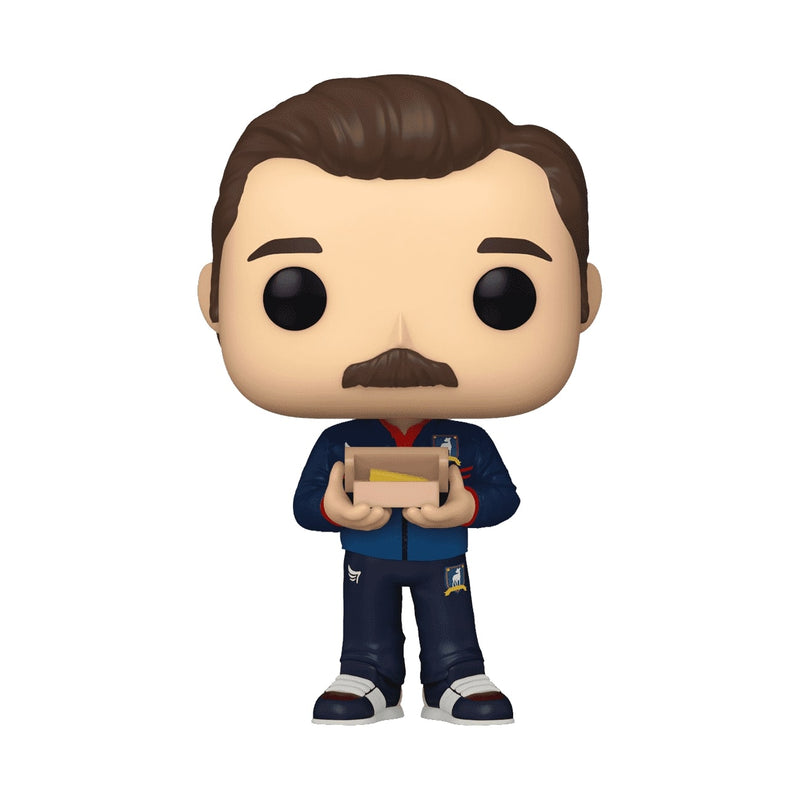 Funko POP! Television Ted Lasso with Biscuits 3.75" Vinyl Figure (