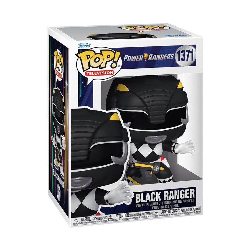Funko POP! Television Power Rangers 30th Black Ranger 3.75" Vinyl Figure (