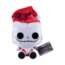 Funko Plushies: Nightmare Before Christmas 30th Santa Jack Skellington, 7"