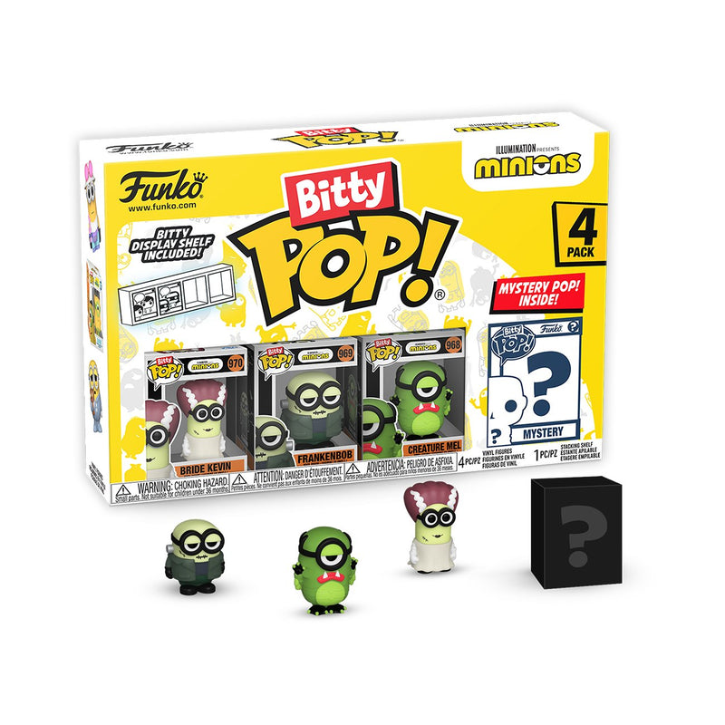 Funko POP! Bitty Minions, 4-Pack, Series 2 (Frankenbob)