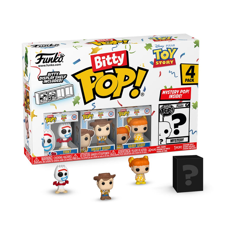 Funko POP! Bitty Toy Story, 4-Pack, Series 1