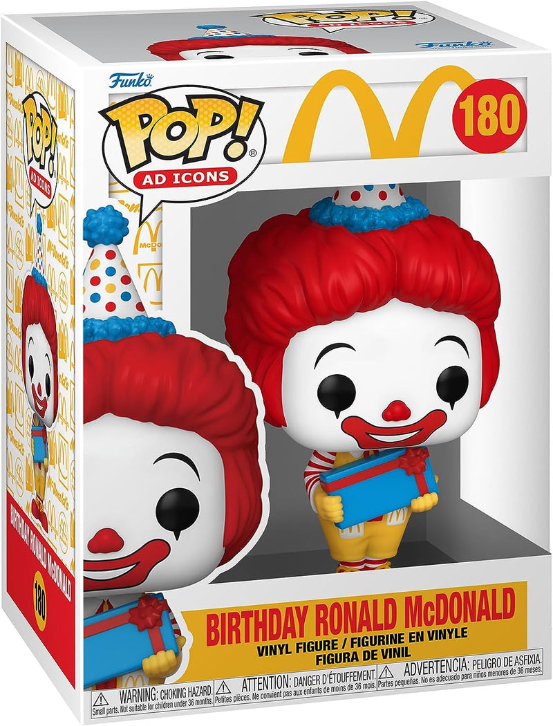 Funko POP! Ad Icons Birthday Ronald McDonald 3.75" Vinyl Figure (